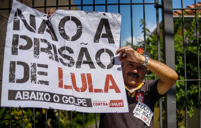 A Lula se le acaba el plazo para entregarse a la justicia