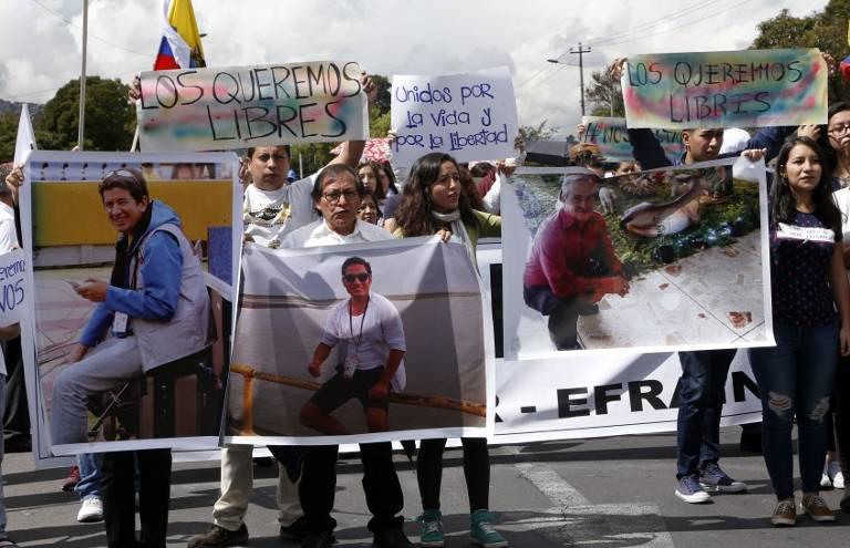 Cuatro años de impunidad tras secuestro de Javier, Paúl y Efraín