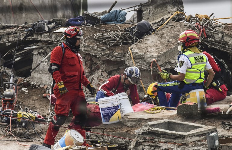 A una semana del terremoto en México también hay muestras de reclamo