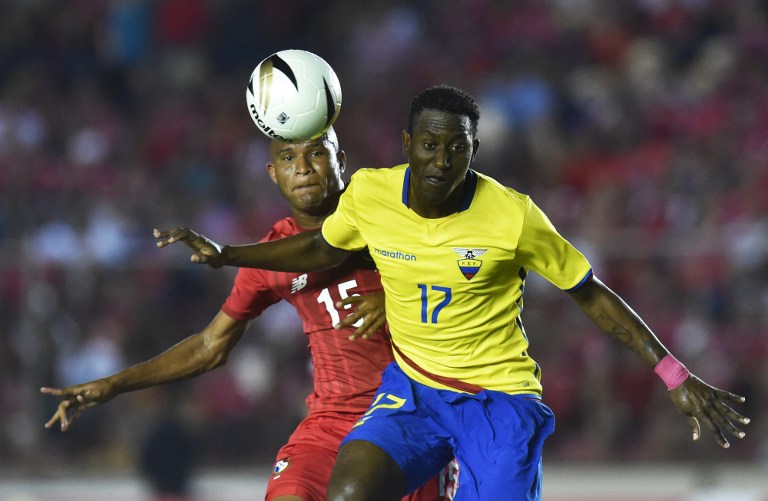 Jaime Ayoví tiene una contractura