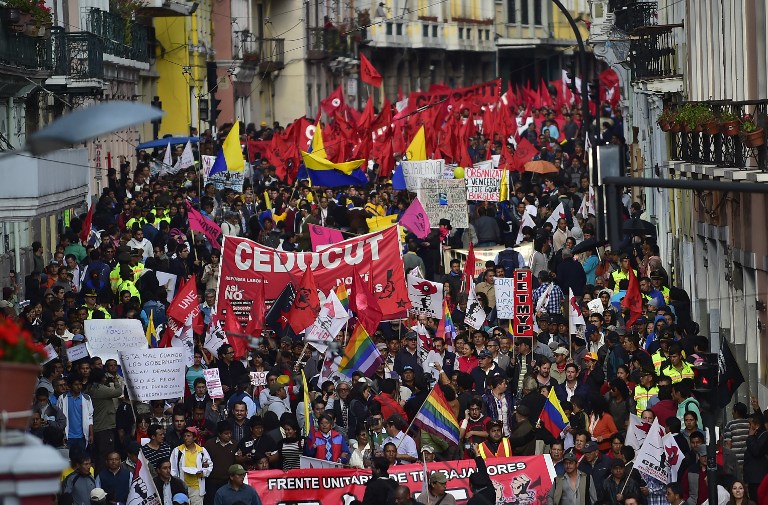 Gobierno enfrenta segunda protesta masiva en dos meses