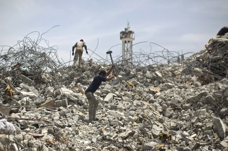 Bombardeos aéreos de Israel en Gaza tras tiro de cohete desde enclave palestino