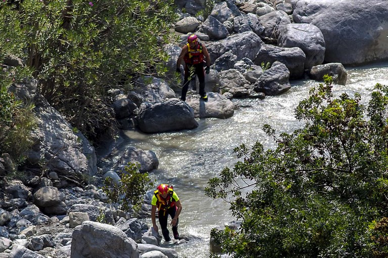 Diez muertos en la crecida repentina de un torrente en Italia