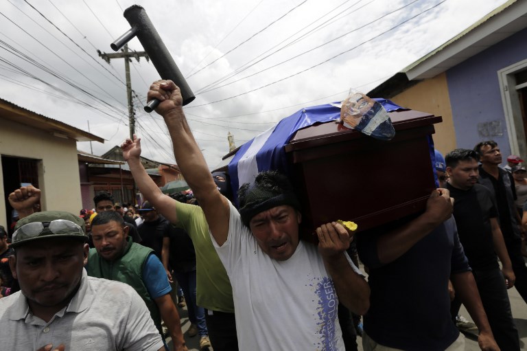 Denuncian &quot;crímenes de lesa humanidad&quot; en Nicaragua