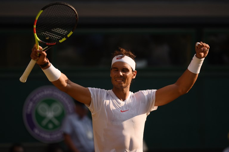 Nadal regresa a cuartos de final de Wimbledon tras 7 años