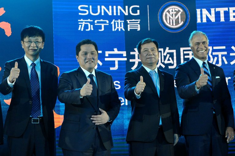 Inter de Milán pasa a grupo chino