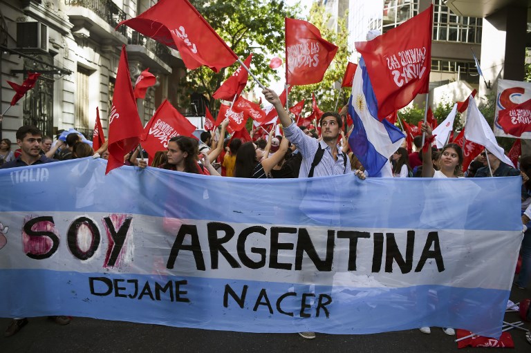 Histórico debate sobre aborto en Argentina