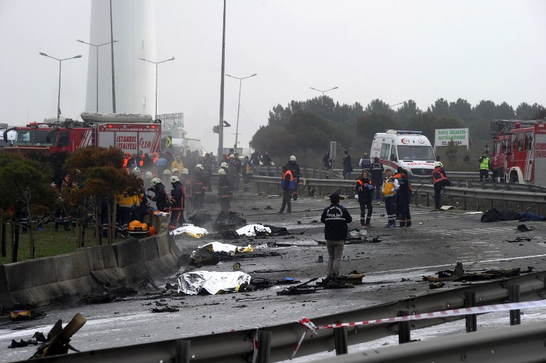 Cinco muertos, 4 de ellos rusos, luego de un accidente de helicóptero en Turquía