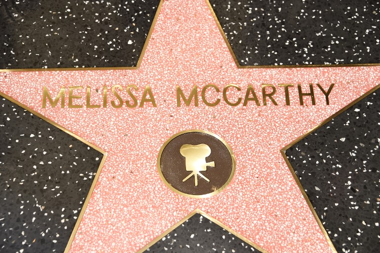 Melissa McCarthy ya tiene su estrella en Hollywood