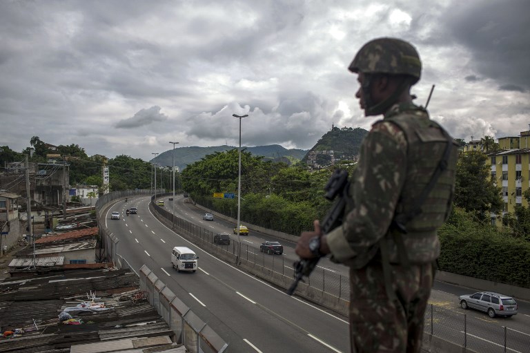 Brasil aprueba intervención militar en el estado de Rio de Janeiro