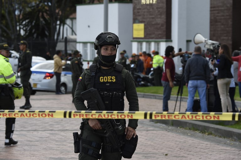 Ecuatoriana entre las víctimas mortales del atentado con coche bomba en Bogotá