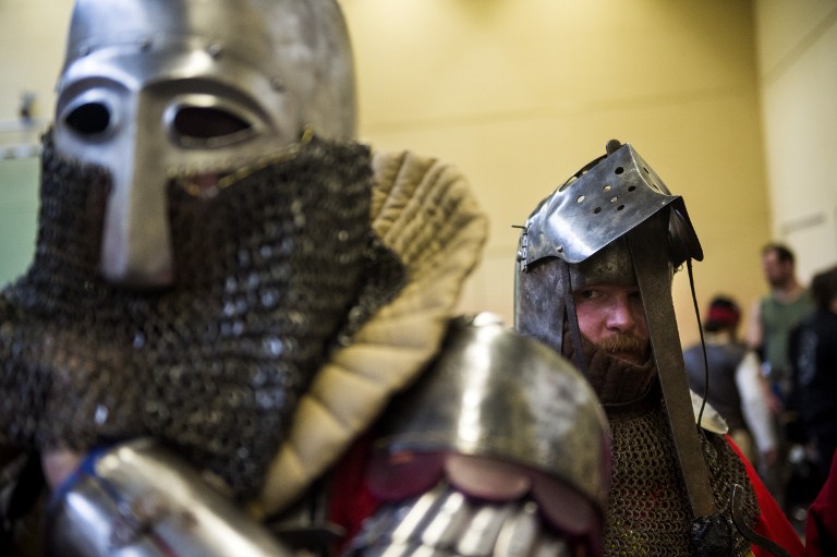 El combate medieval, entre amor por la historia y gusto por la pelea