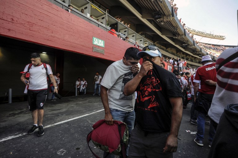 Renuncia autoridad tras violencia en final de Libertadores