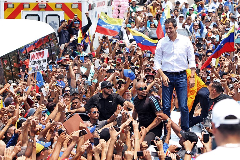 Guaidó reacciona a acusaciones de plan contra Maduro
