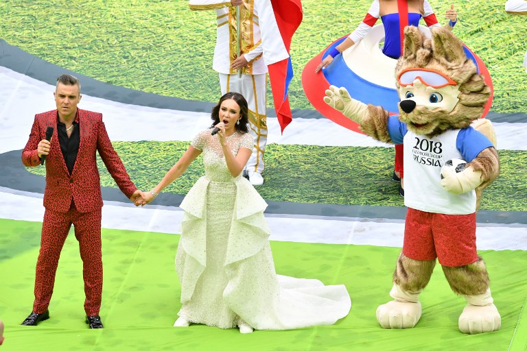 El Mundial se inaugura con música y palabras de Putin