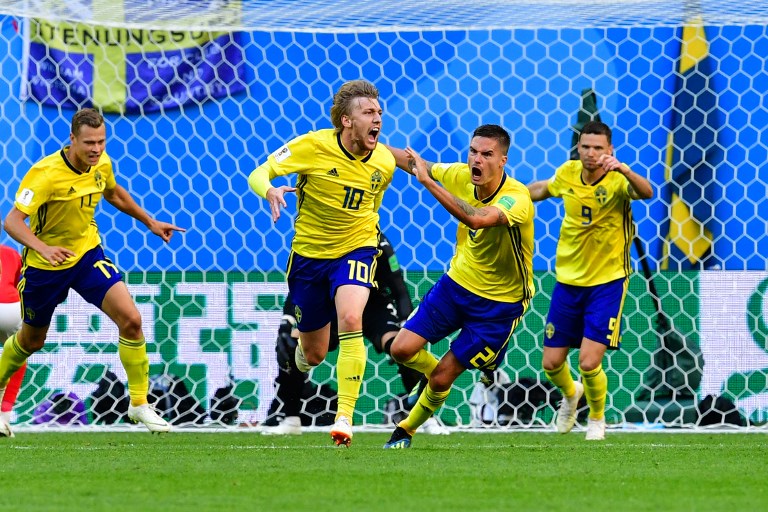 Rusia 2018: ¡Suecia ya está en cuartos de final!