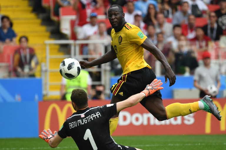 Con dobletes de Lukaku y Hazard, Bélgica golea a Túnez