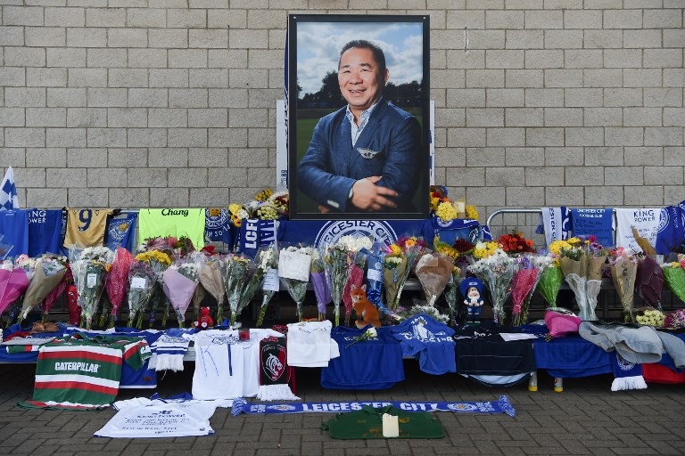 Leicester City de luto: su presidente y otras cuatro personas fallecieron