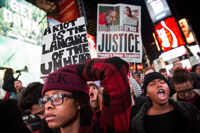 Varios detenidos en Nueva York en segunda noche de protestas por Ferguson