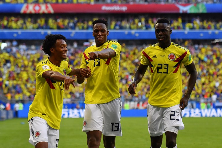 Colombia clasifica primera de grupo y espera rival