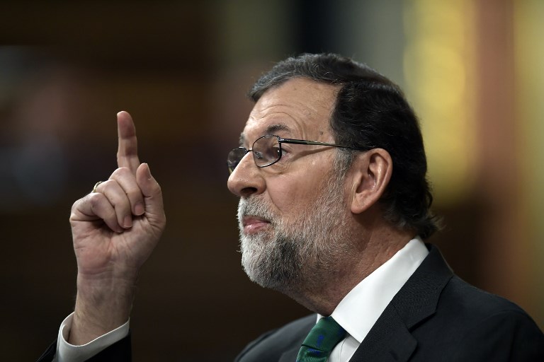 Vascos respaldan moción de censura contra Mariano Rajoy