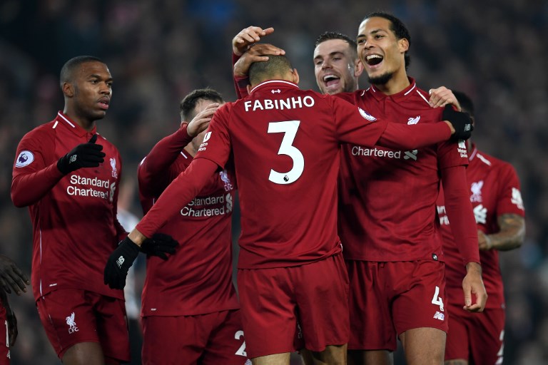 Liverpool se afianza en el liderato tras goleada