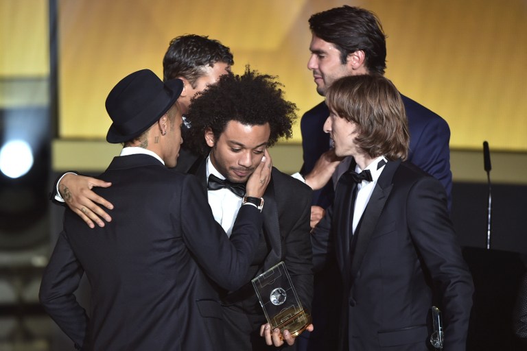 Los ganadores en las distintas categorías del Balón de Oro 2015