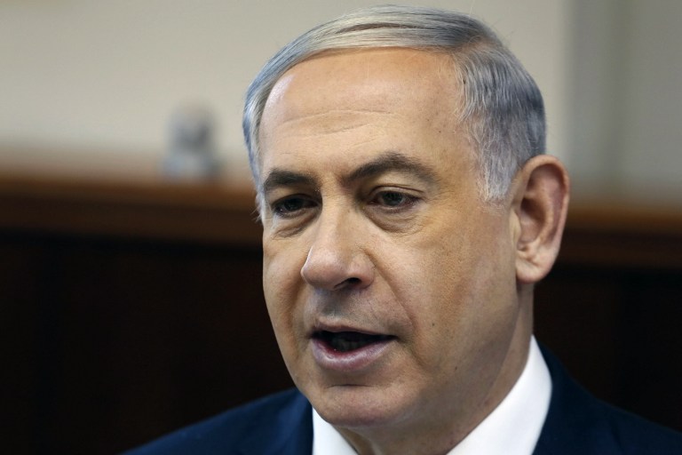 Netanyahu agradece a EEUU su apoyo en la ONU frente a resolución palestina