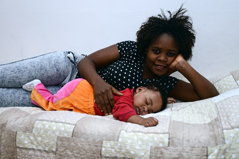 La pequeña &quot;princesa de los migrantes&quot;, un símbolo de esperanza