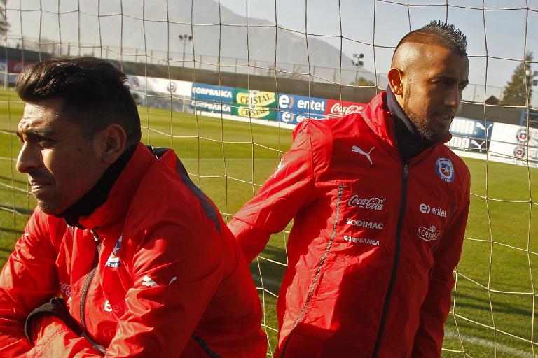 Chileno Arturo Vidal se accidenta con su Ferrari sin sufrir lesiones de gravedad