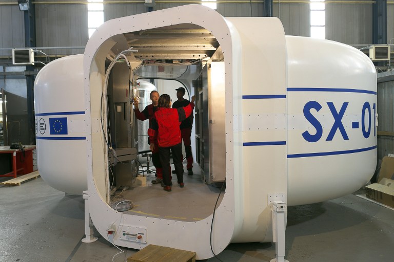 Científicos presentan prototipo de casa espacial