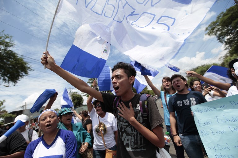 Comenzó diálogo en Nicaragua entre protestas y muertos
