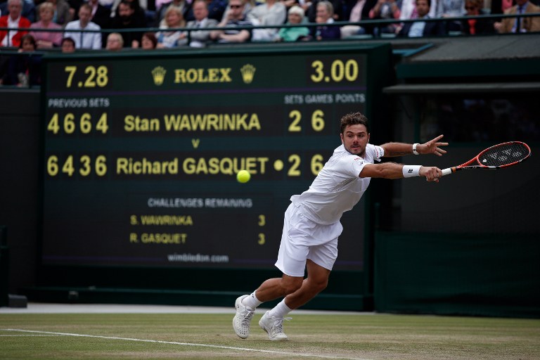 Djokovic-Gasquet y Federer-Murray las semifinales de Wimbledon