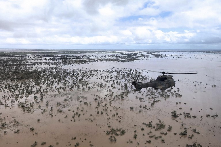El ciclón y las inundaciones arruinan a los campesinos de Mozambique