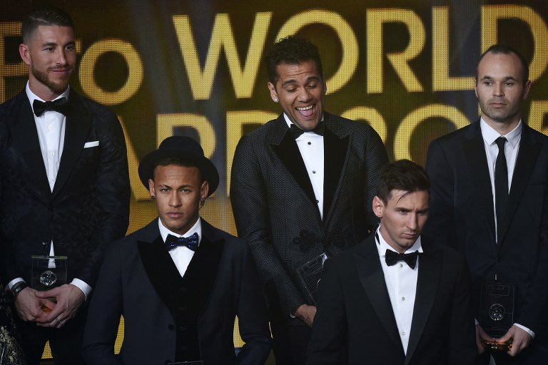 El 11 ideal del mundo tiene jugadores del Barça y del Real Madrid