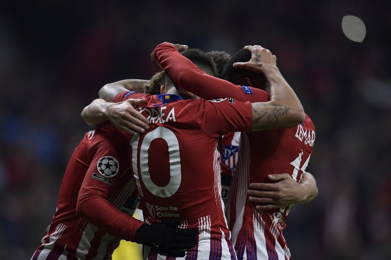 Atlético Madrid clasificó a octavos de Champions League