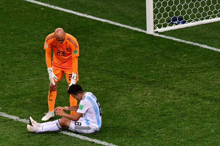 Prensa argentina califica de papelón la derrota ante Croacia