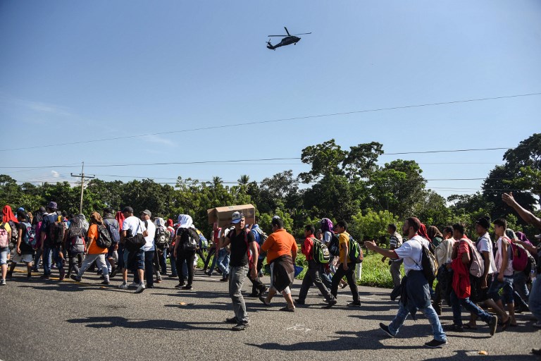 Washington asegura que caravana de migrantes fue financiada por Venezuela