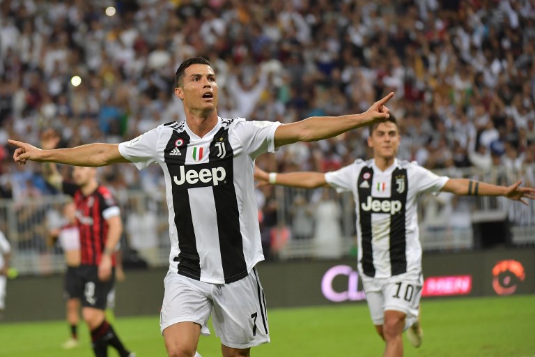 Juventus campeón de Supercopa de Italia gracias a Cristiano