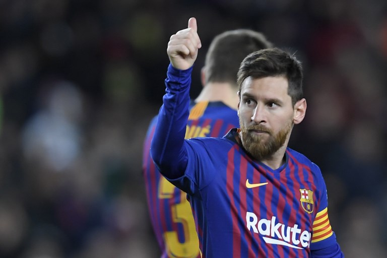 Lionel Messi convierte su gol 400 en la Liga Española