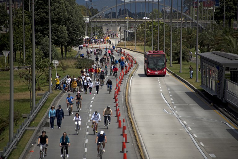 La primera ciclovía de Latinoamércia cumple 40 años