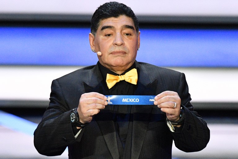¿Diego Maradona es opción para la Noche Amarilla?