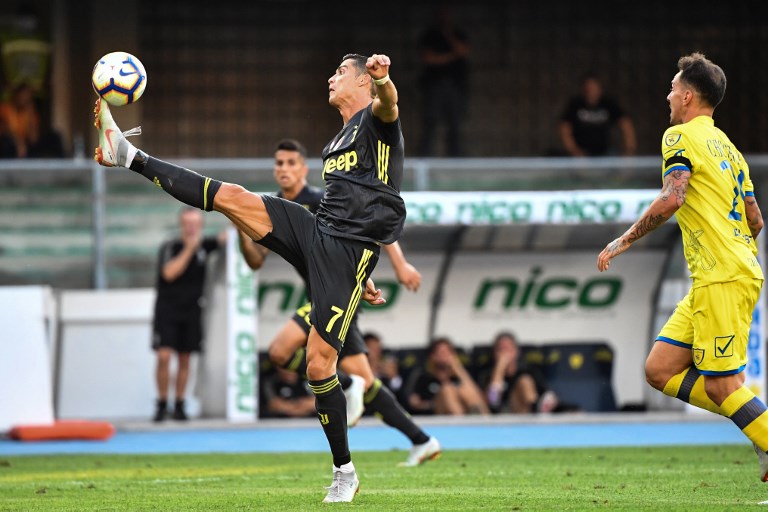 Sin gol pero con triunfo, así fue el debut oficial de CR7 en la &#039;Juve&#039;