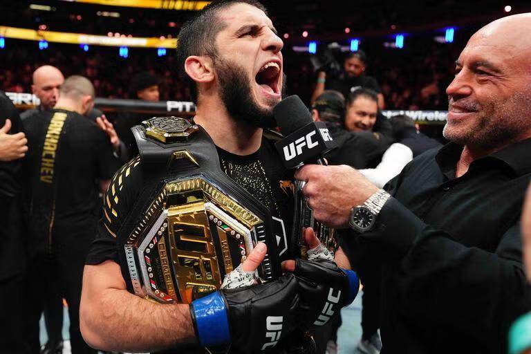 Islam Makhachev, actual campeón de los wélter.
