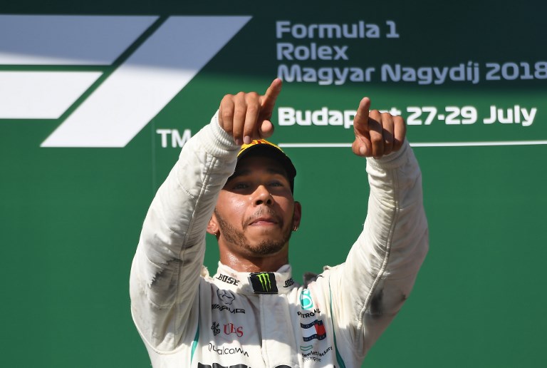 Lewis Hamilton gana en Hungría y saca ventaja de 24 puntos