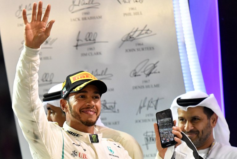 Hamilton gana el Gran Premio de Abu Dabi