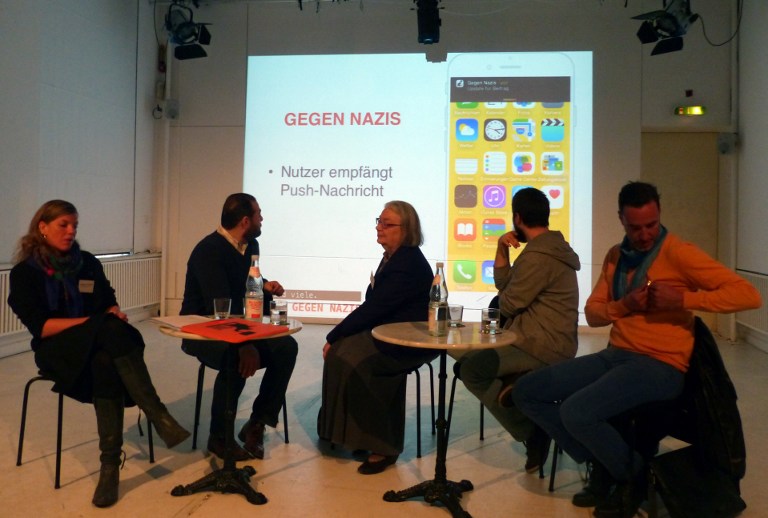Crean una aplicación móvil &quot;contra los nazis&quot; en Berlín