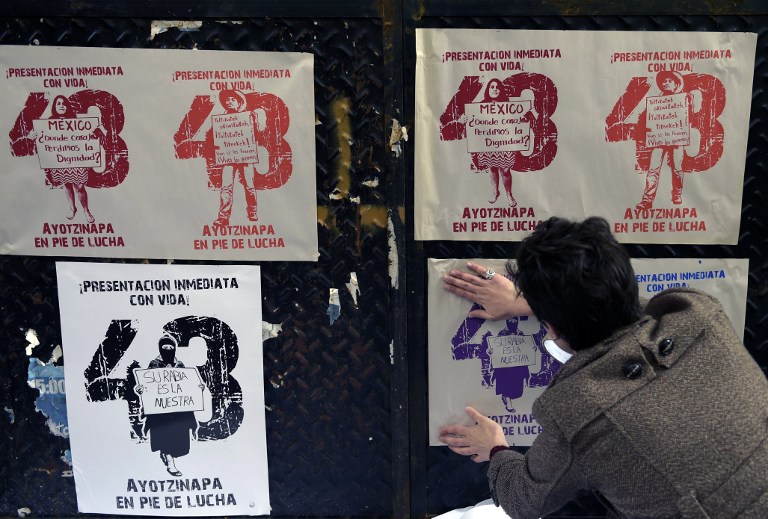 México conmemora primer aniversario de la desaparición de 43 estudiantes