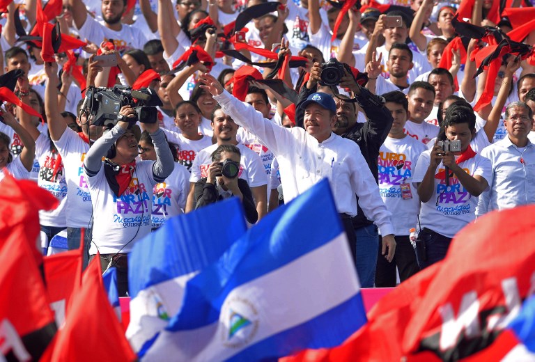 Miles de nicaragüenses celebran 39 años de revolución en crisis