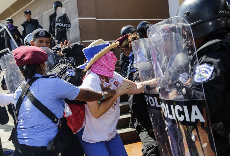 Ortega recibe condena internacional por represión a opositores en Nicaragua